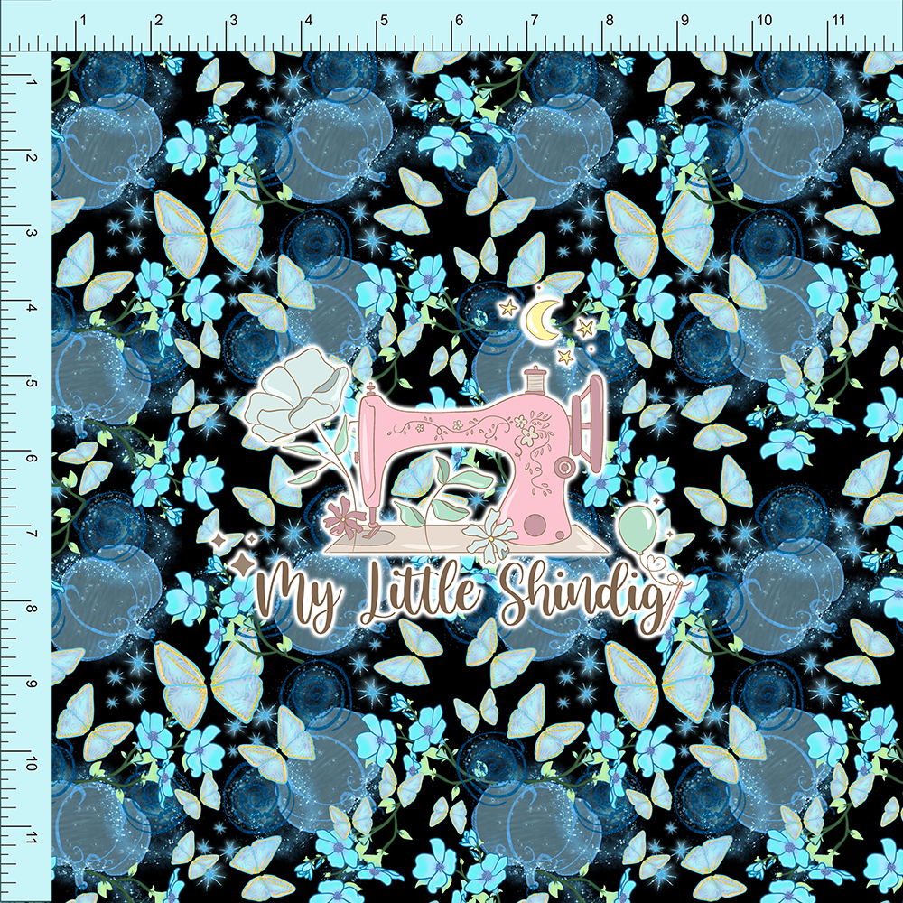 Fabric Club Month 26 - Magical Carriage Black (retail)