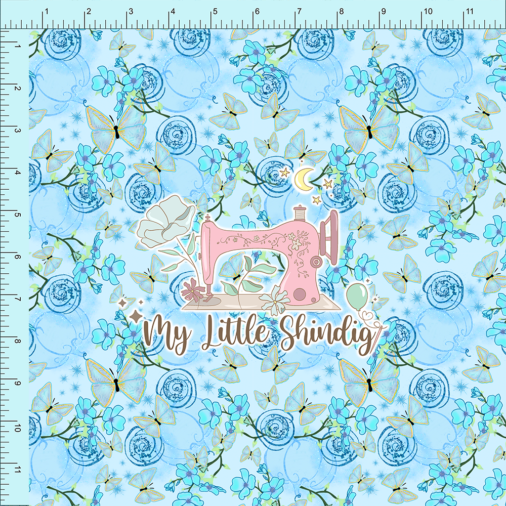 Fabric Club Month 26 - Magical Carriage Blue (retail)
