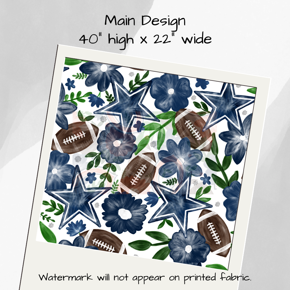 Cowboys Tote-Ally Fabulous Panel (pre-order)