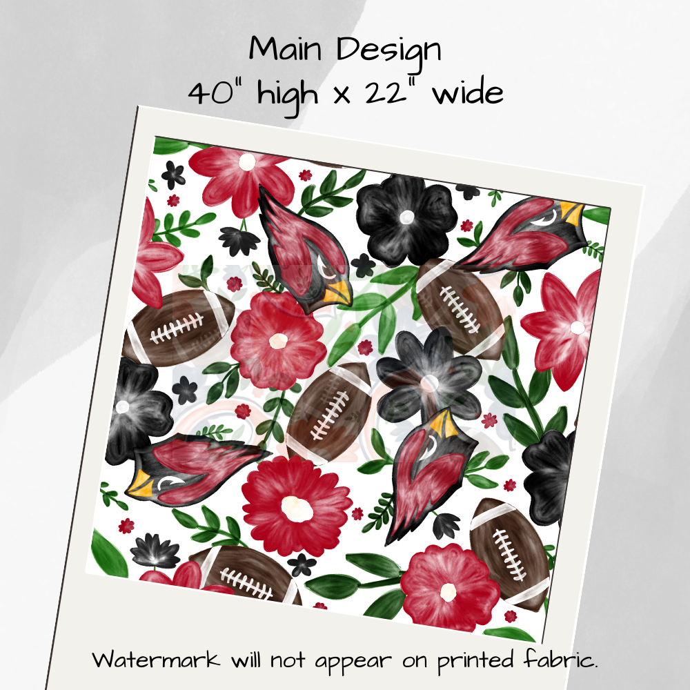Cardinals Tote-Ally Fabulous Panel (pre-order)