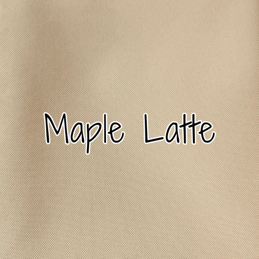 Medium Weight Waterproof Canvas - Maple Latte (retail)