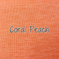 Medium Weight Waterproof Canvas - Coral Peach (retail)