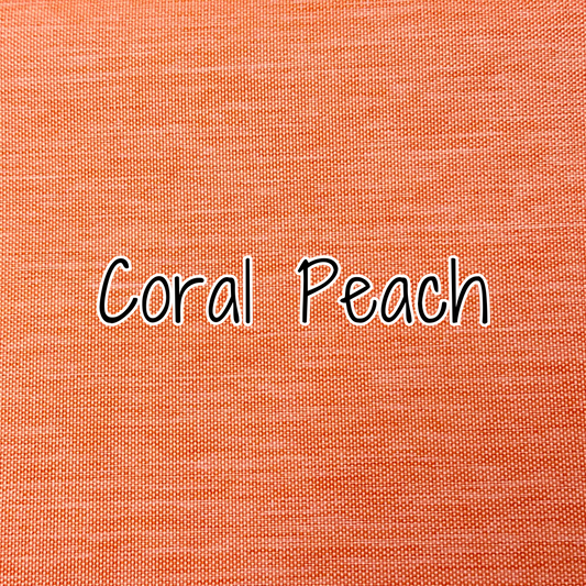 Medium Weight Waterproof Canvas - Coral Peach (retail)