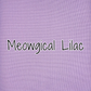 Medium Weight Waterproof Canvas - Meowgical Lilac (retail)