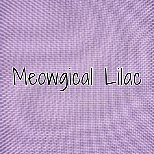 Medium Weight Waterproof Canvas - Meowgical Lilac (retail)