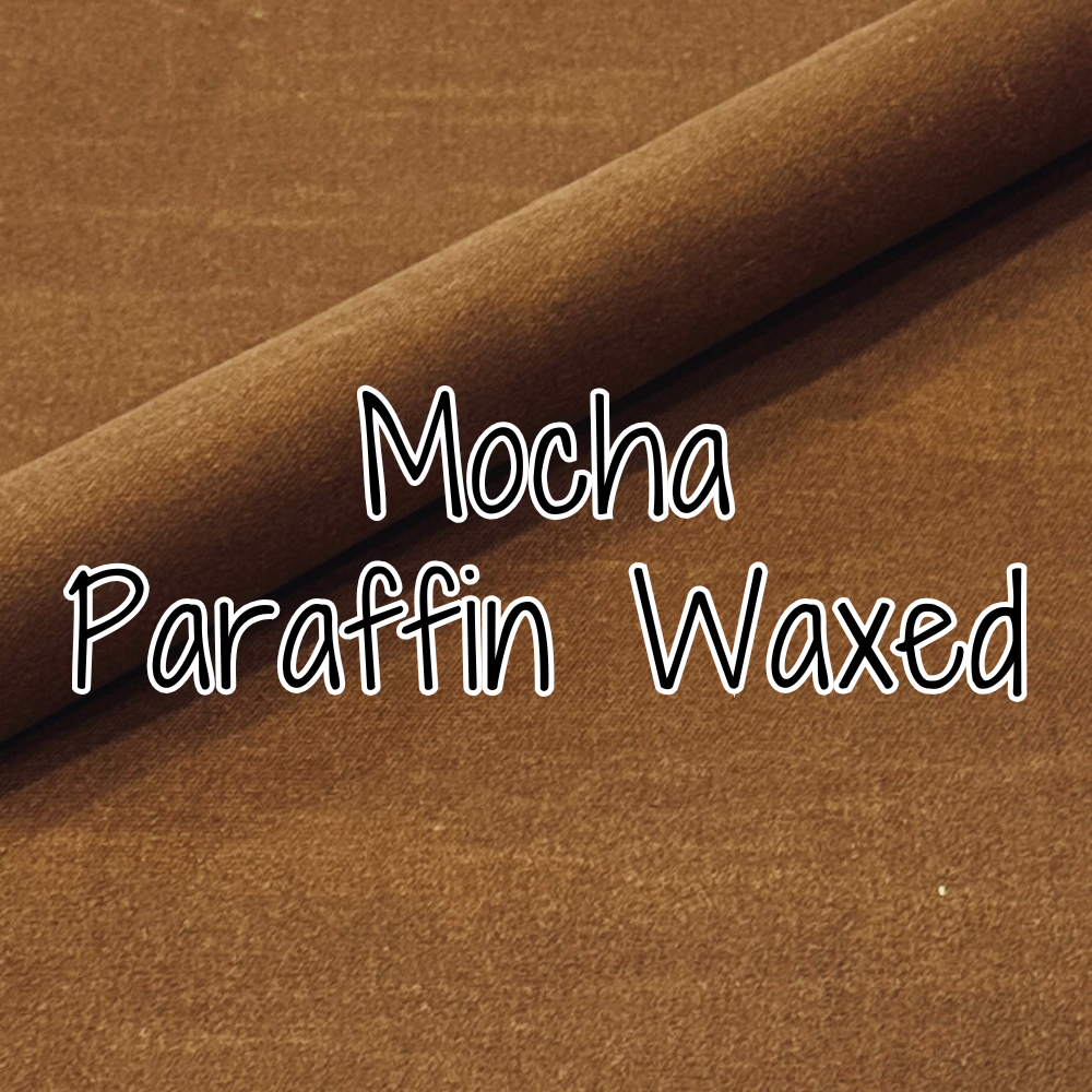 12 oz. Paraffin Waxed Canvas - Mocha (retail)