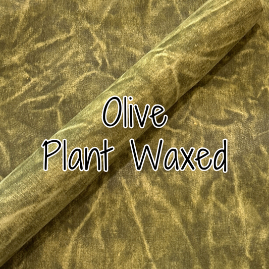 12 oz. Plant Waxed Canvas - Olive (retail)