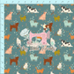 Club 57 | Paws and Petals Blue | Pre-Order