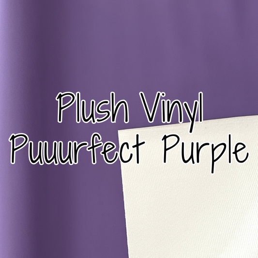 Plush Vinyl - Puuurfect Purple - 18" (retail)