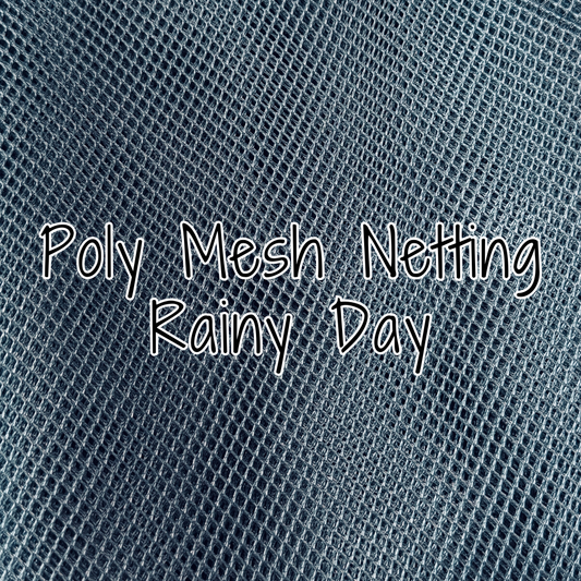 Poly Mesh Netting - Rainy Day (retail)