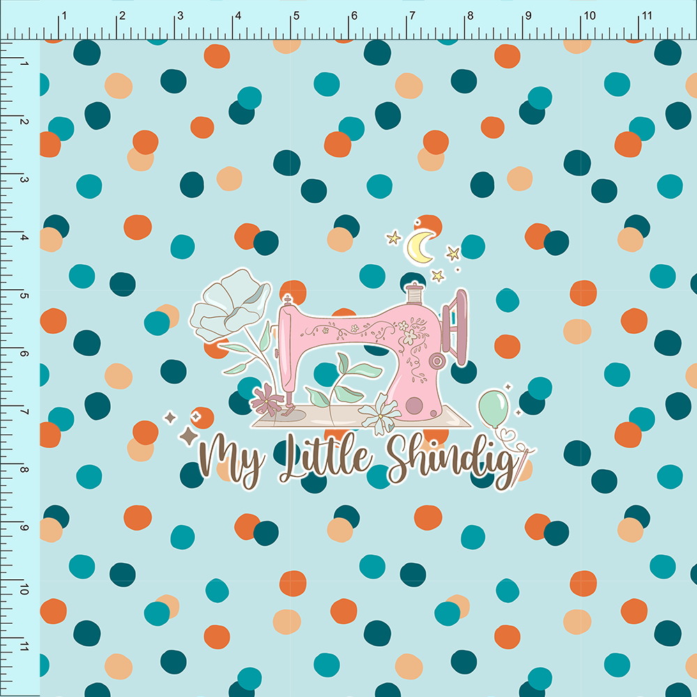 *Pumpkin Patch Dot (pre-order) - Fabric Club Month 41