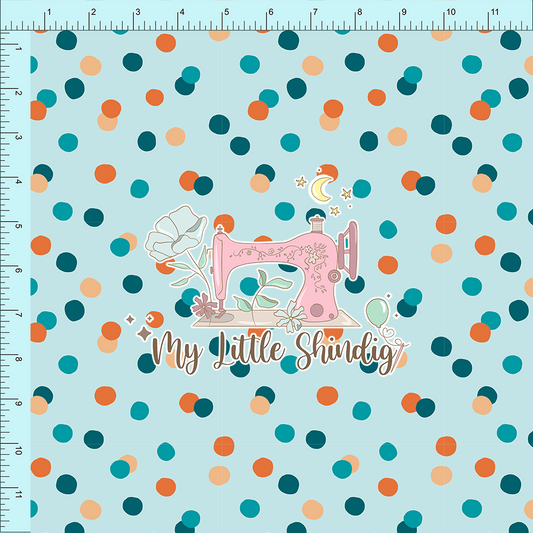 *Pumpkin Patch Dot (pre-order) - Fabric Club Month 41