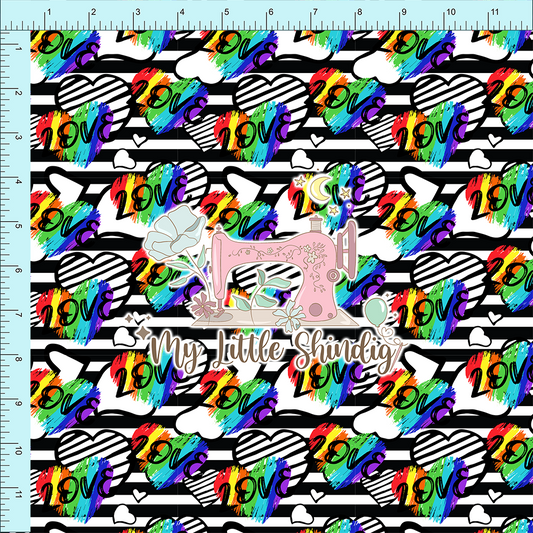 Rainbow Heart Love (retail)