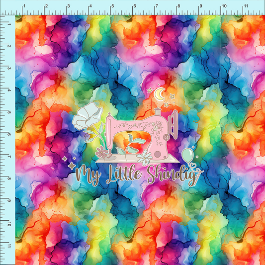 Fabric Club Month 36 - Rainbow Sky (retail)
