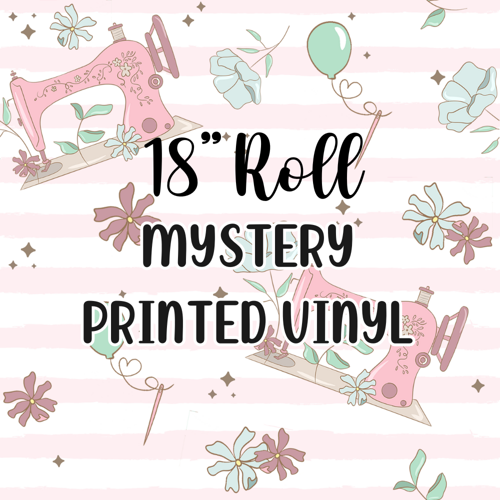 Mystery Printed Vinyl - 18" Roll