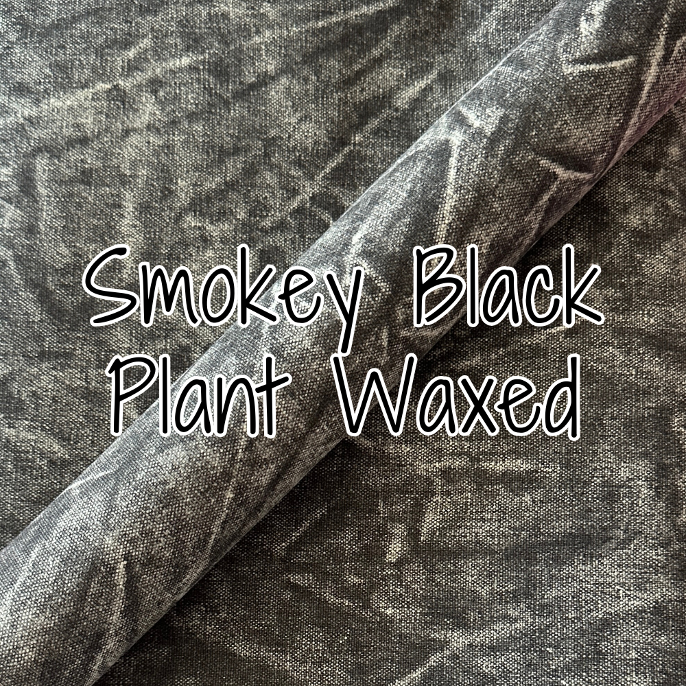 12 oz. Plant Waxed Canvas - Smokey Black (retail)