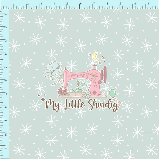 Fabric Club Month 43 - Snow Flurries (retail)