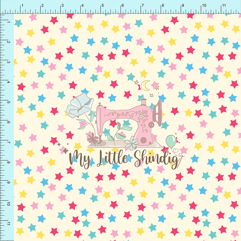Fabric Club Month 34 - Star Sprinkles (retail)