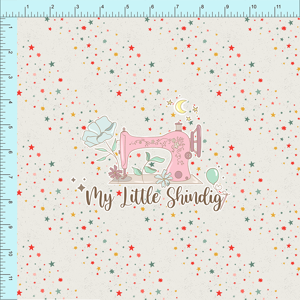 Fabric Club Month 55 - Starry and Bright - Cotton Woven (retail)