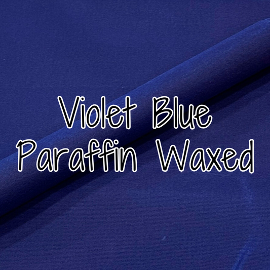 12 oz. Paraffin Waxed Canvas - Violet Blue (retail)
