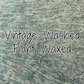 12 oz. Plant Waxed Canvas - Vintage Stonewashed (retail)