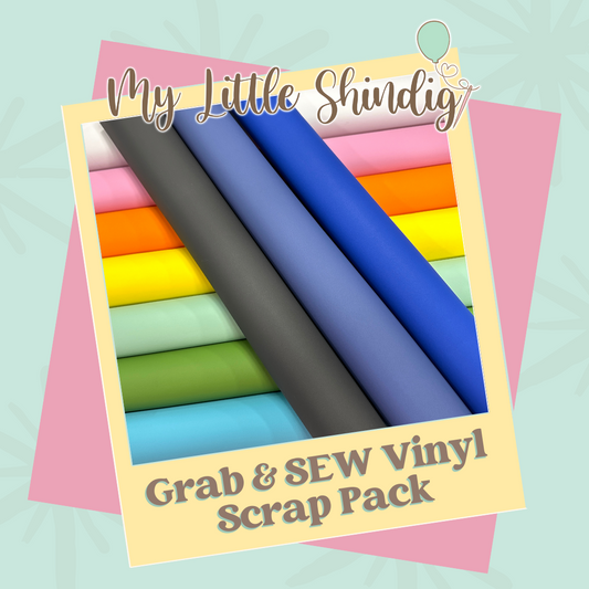 Grab & Sew Vinyl Scrap Pack (retail)