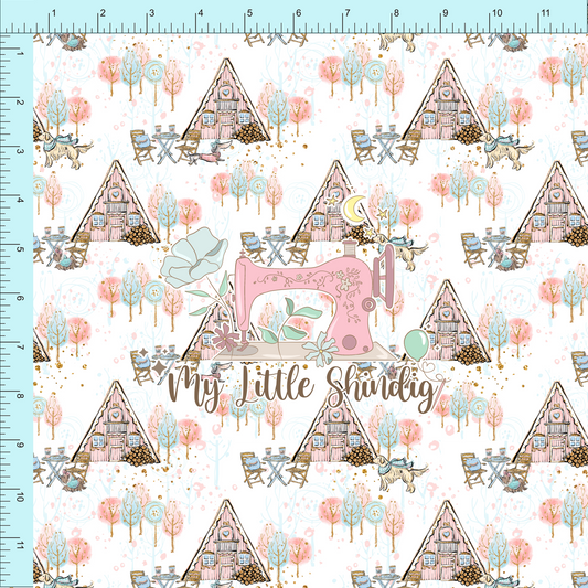 Winter Chalet  (preorder) - Fabric Club Month 07