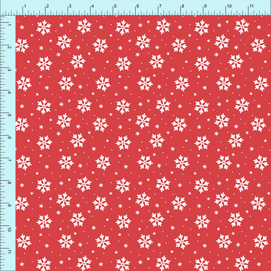 Fabric Club Month 19 - Christmas Snowflakes (pre-order)