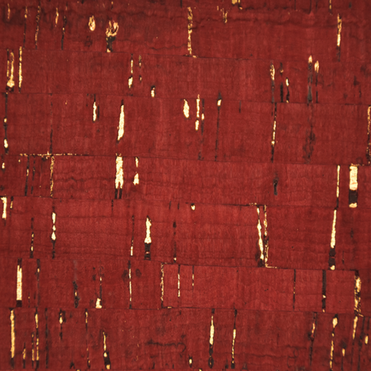 Cork - Crimson w/Gold Grain (RETAIL)