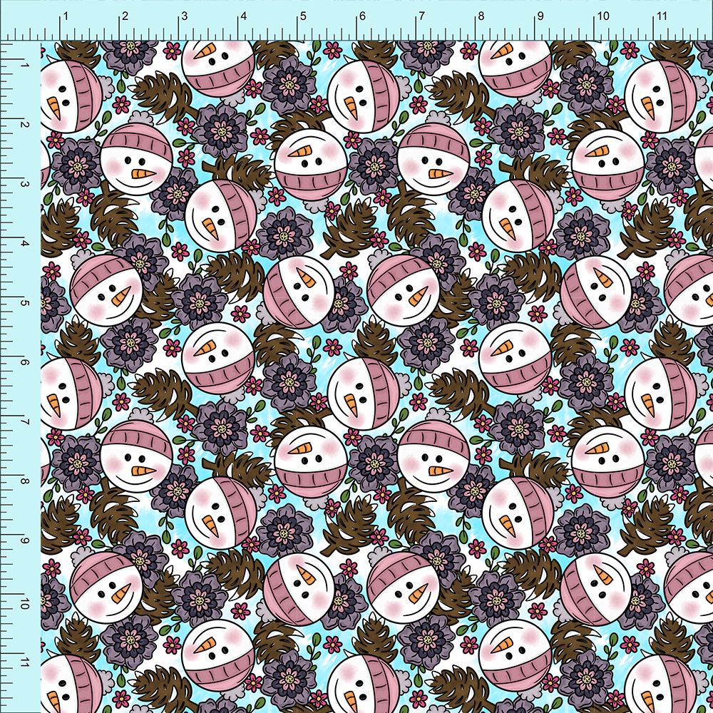Club 20 | Fun Floral Snowmen | Pre-Order