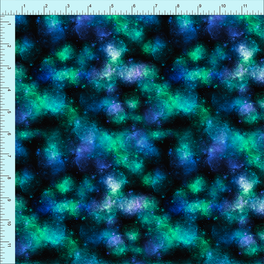 Fabric Club Month 15 -  Galactic Green (retail)