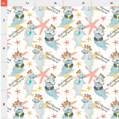 Fabric Club Month 02 - Real Mermaids Have Curves (pre-order)