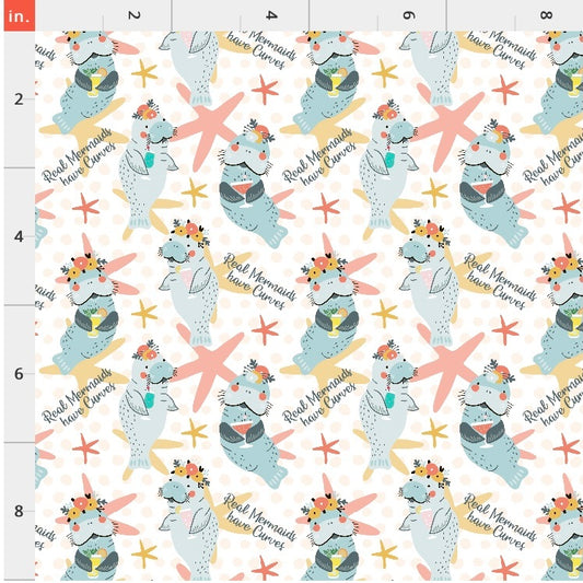 Fabric Club Month 02 - Real Mermaids Have Curves (pre-order)