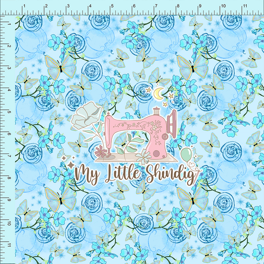 Fabric Club Month 26 - Magical Carriage Blue (pre-order)