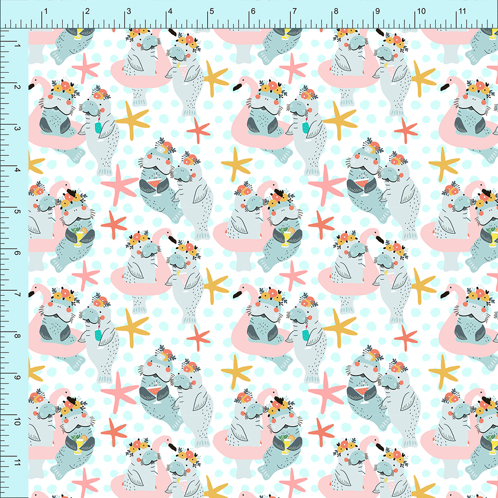 Fabric Club Month 02 - Mermaids Just Wanna Have Fun (pre-order)