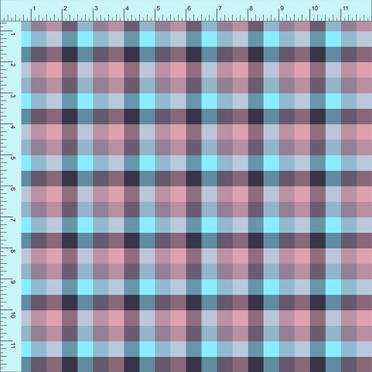 Fabric Club Month 20 -  Purple Plaid (retail)